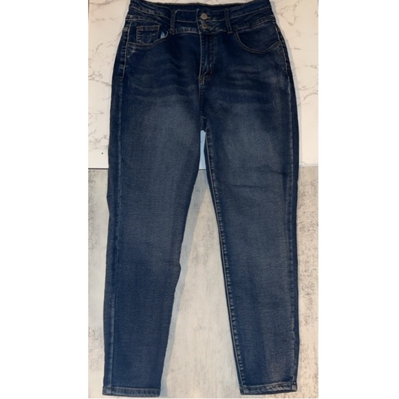 Shein Slayr Dark Wash Jeans - Picture 5 of 7